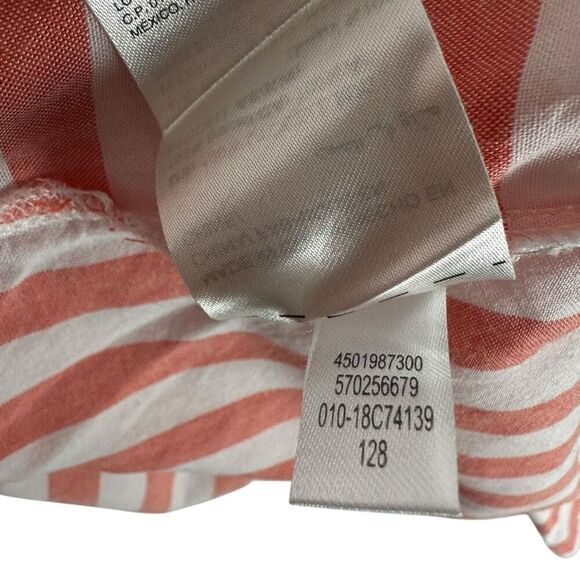 Chico's Splice Striped Tunic Top Chicos 2 US size 12 - Picture 8 of 9